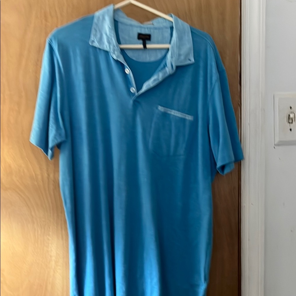Men's Blue Polo Shirt